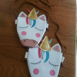 Unicorn handbags for little girls